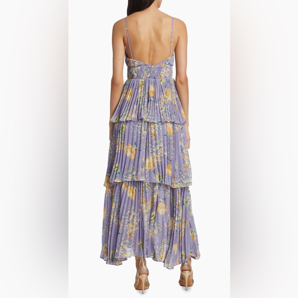 NWT Astr The Label Zaida Floral Tiered Maxi Dress - Picture 4 of 13